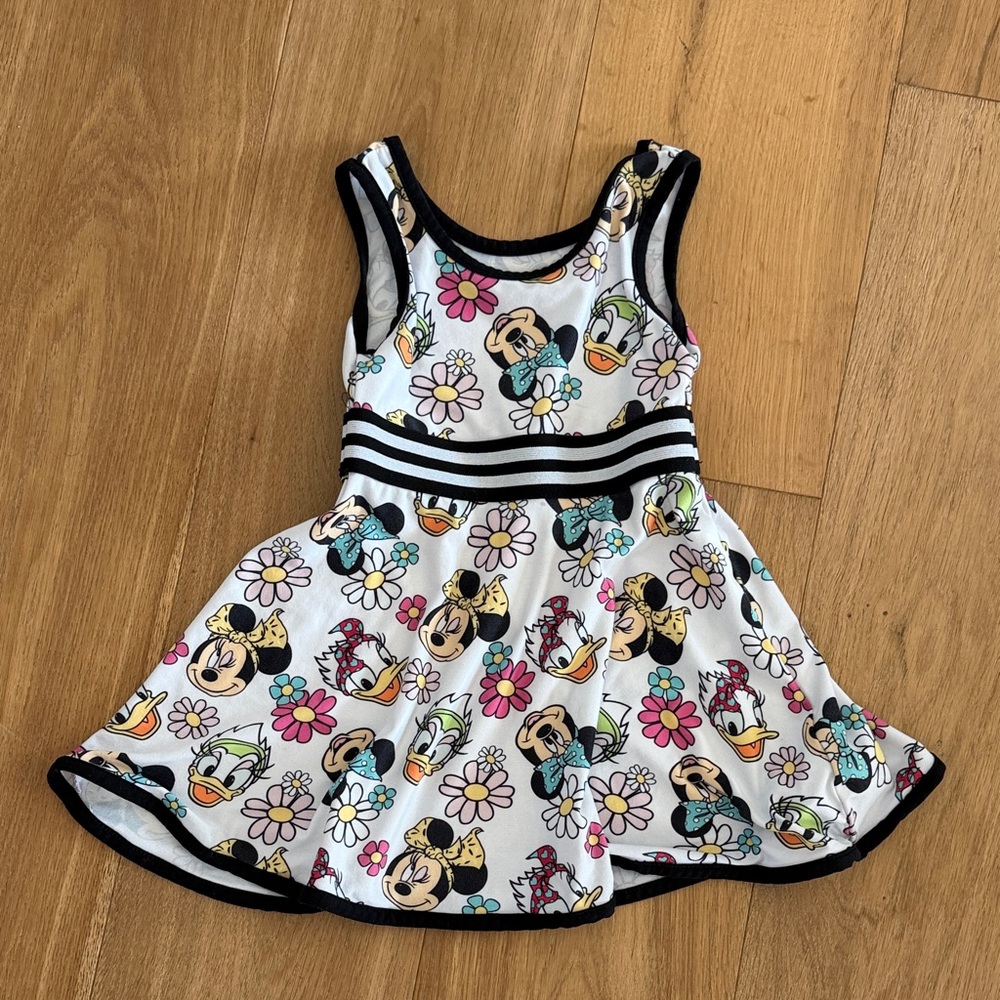 Disney Character Print Dress (Toddler)